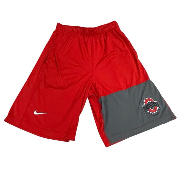 Nike Men’s Small Dri-Fit Red Ohio‎ State University Scarlett & Gray Buckeyes - Picture 1 of 8